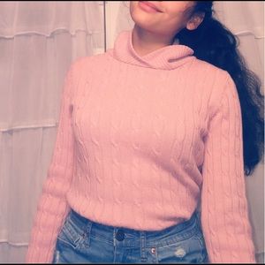 Pastel pink sweater